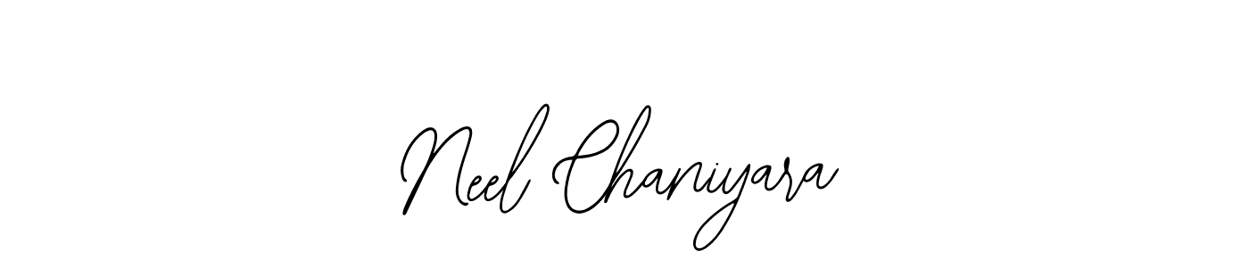 How to Draw Neel Chaniyara signature style? Bearetta-2O07w is a latest design signature styles for name Neel Chaniyara. Neel Chaniyara signature style 12 images and pictures png