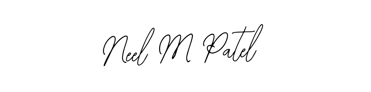 Similarly Bearetta-2O07w is the best handwritten signature design. Signature creator online .You can use it as an online autograph creator for name Neel M Patel. Neel M Patel signature style 12 images and pictures png