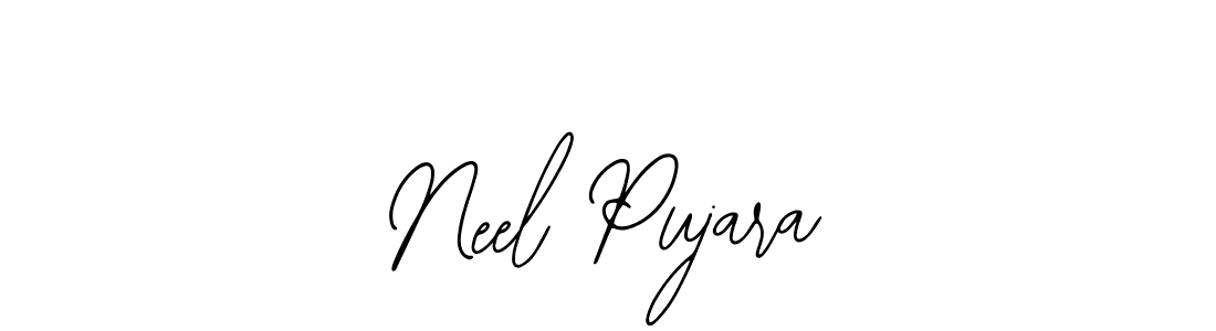 Best and Professional Signature Style for Neel Pujara. Bearetta-2O07w Best Signature Style Collection. Neel Pujara signature style 12 images and pictures png