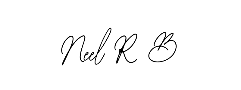 How to Draw Neel R B signature style? Bearetta-2O07w is a latest design signature styles for name Neel R B. Neel R B signature style 12 images and pictures png