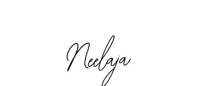 Make a beautiful signature design for name Neelaja. Use this online signature maker to create a handwritten signature for free. Neelaja signature style 12 images and pictures png