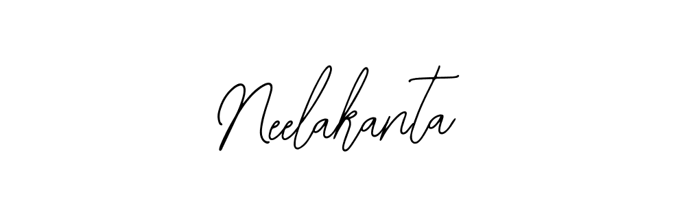 How to make Neelakanta name signature. Use Bearetta-2O07w style for creating short signs online. This is the latest handwritten sign. Neelakanta signature style 12 images and pictures png