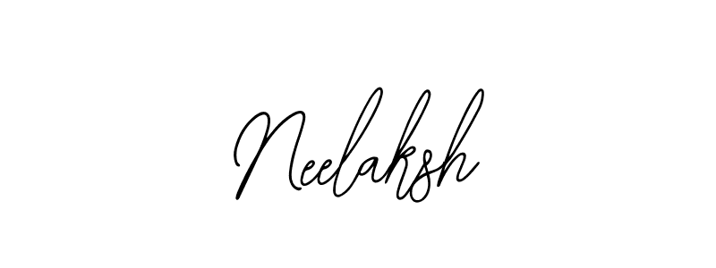 How to Draw Neelaksh signature style? Bearetta-2O07w is a latest design signature styles for name Neelaksh. Neelaksh signature style 12 images and pictures png