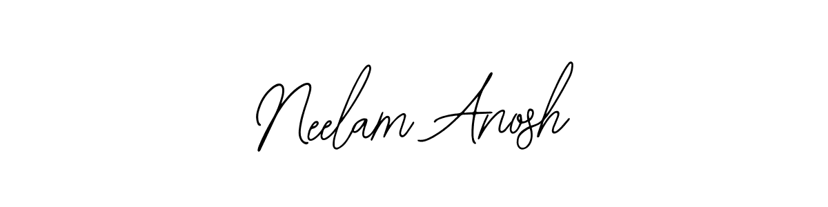 This is the best signature style for the Neelam Anosh name. Also you like these signature font (Bearetta-2O07w). Mix name signature. Neelam Anosh signature style 12 images and pictures png