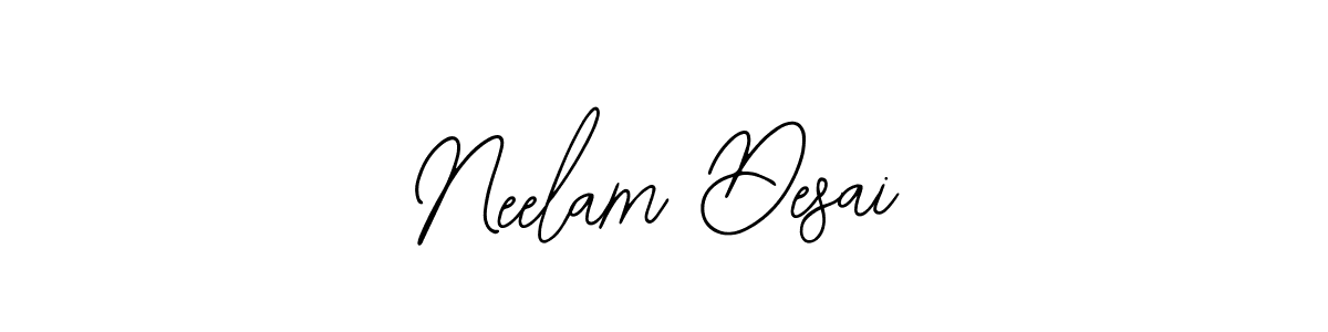 if you are searching for the best signature style for your name Neelam Desai. so please give up your signature search. here we have designed multiple signature styles  using Bearetta-2O07w. Neelam Desai signature style 12 images and pictures png