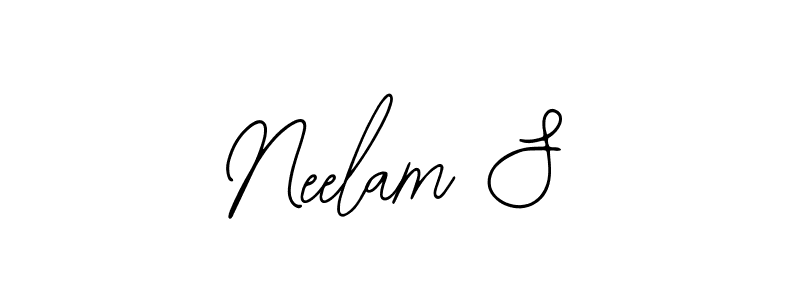 How to Draw Neelam S signature style? Bearetta-2O07w is a latest design signature styles for name Neelam S. Neelam S signature style 12 images and pictures png