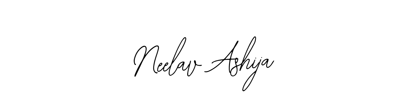 Make a beautiful signature design for name Neelav Ashija. With this signature (Bearetta-2O07w) style, you can create a handwritten signature for free. Neelav Ashija signature style 12 images and pictures png