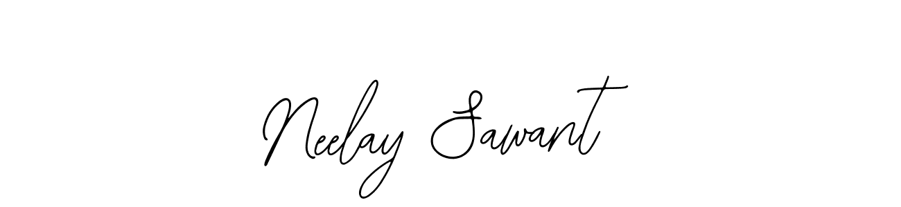 How to make Neelay Sawant name signature. Use Bearetta-2O07w style for creating short signs online. This is the latest handwritten sign. Neelay Sawant signature style 12 images and pictures png