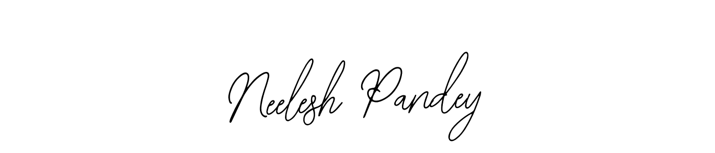 Use a signature maker to create a handwritten signature online. With this signature software, you can design (Bearetta-2O07w) your own signature for name Neelesh Pandey. Neelesh Pandey signature style 12 images and pictures png