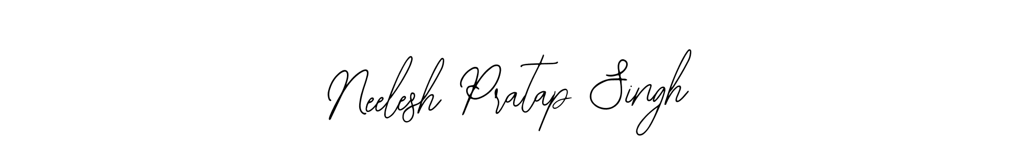 if you are searching for the best signature style for your name Neelesh Pratap Singh. so please give up your signature search. here we have designed multiple signature styles  using Bearetta-2O07w. Neelesh Pratap Singh signature style 12 images and pictures png