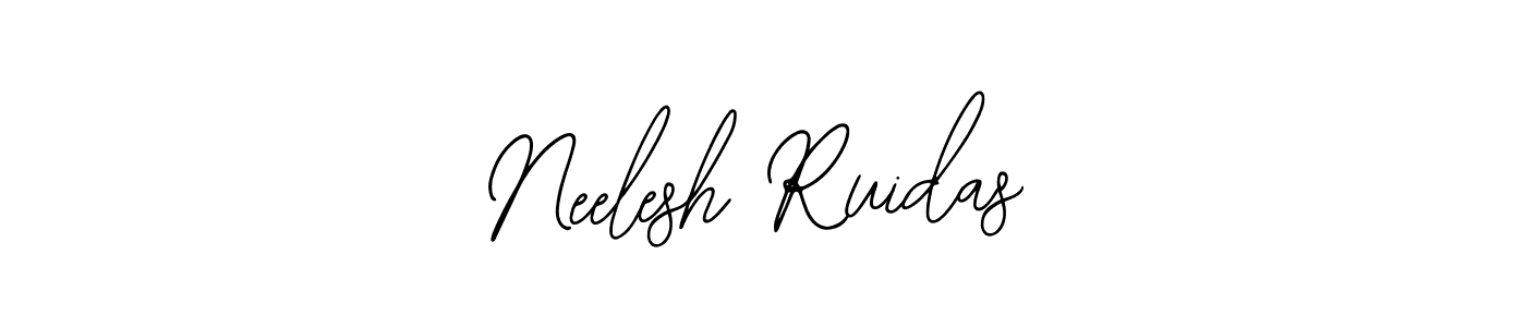 How to make Neelesh Ruidas signature? Bearetta-2O07w is a professional autograph style. Create handwritten signature for Neelesh Ruidas name. Neelesh Ruidas signature style 12 images and pictures png