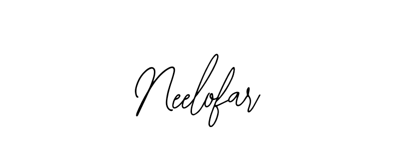 You should practise on your own different ways (Bearetta-2O07w) to write your name (Neelofar) in signature. don't let someone else do it for you. Neelofar signature style 12 images and pictures png