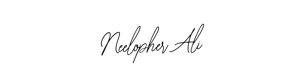 Make a beautiful signature design for name Neelopher Ali. Use this online signature maker to create a handwritten signature for free. Neelopher Ali signature style 12 images and pictures png