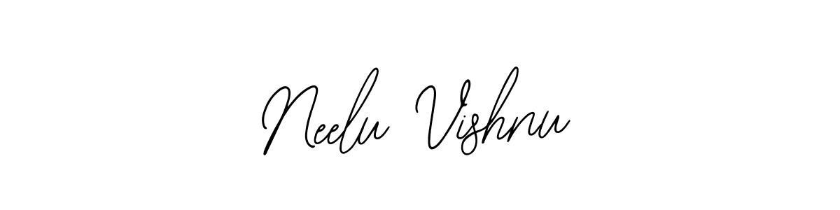 It looks lik you need a new signature style for name Neelu Vishnu. Design unique handwritten (Bearetta-2O07w) signature with our free signature maker in just a few clicks. Neelu Vishnu signature style 12 images and pictures png