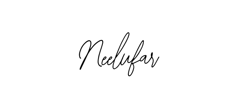 Also You can easily find your signature by using the search form. We will create Neelufar name handwritten signature images for you free of cost using Bearetta-2O07w sign style. Neelufar signature style 12 images and pictures png