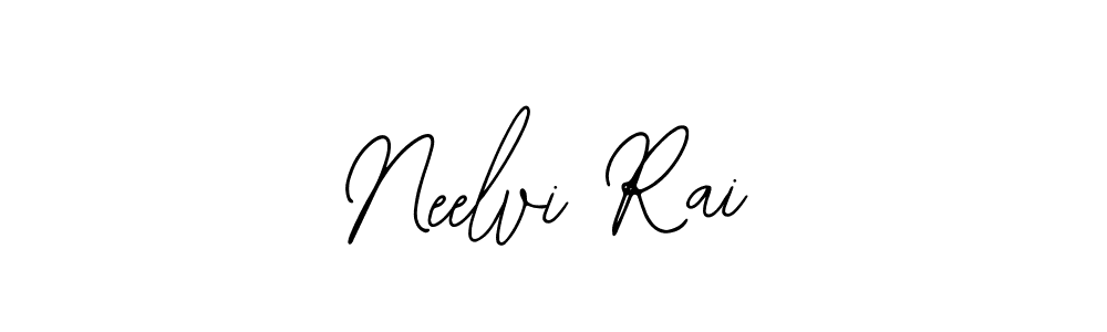 Make a beautiful signature design for name Neelvi Rai. Use this online signature maker to create a handwritten signature for free. Neelvi Rai signature style 12 images and pictures png