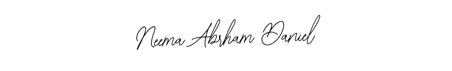 Neema Abrham Daniel stylish signature style. Best Handwritten Sign (Bearetta-2O07w) for my name. Handwritten Signature Collection Ideas for my name Neema Abrham Daniel. Neema Abrham Daniel signature style 12 images and pictures png