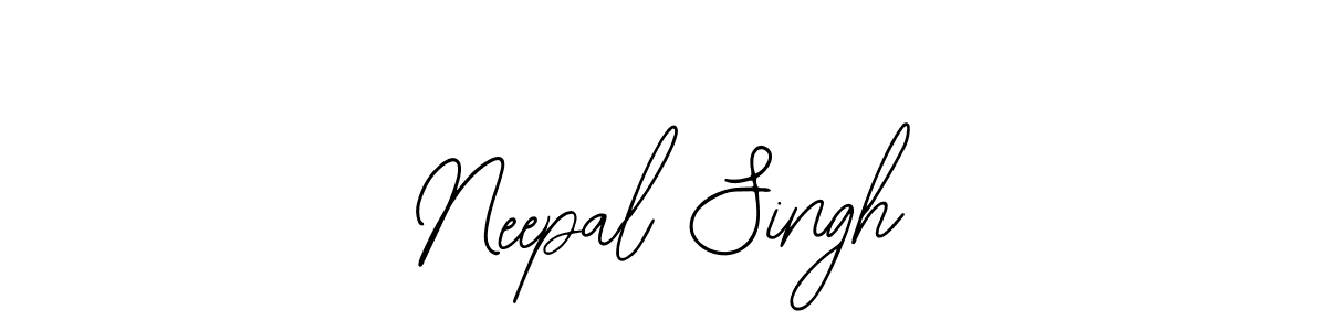 Also You can easily find your signature by using the search form. We will create Neepal Singh name handwritten signature images for you free of cost using Bearetta-2O07w sign style. Neepal Singh signature style 12 images and pictures png