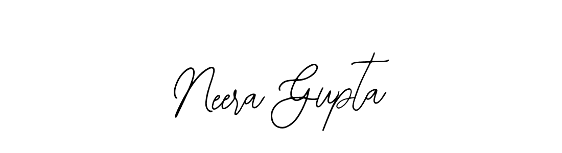 Make a beautiful signature design for name Neera Gupta. Use this online signature maker to create a handwritten signature for free. Neera Gupta signature style 12 images and pictures png
