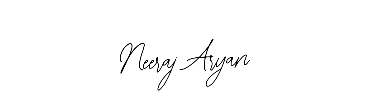 Also You can easily find your signature by using the search form. We will create Neeraj Aryan name handwritten signature images for you free of cost using Bearetta-2O07w sign style. Neeraj Aryan signature style 12 images and pictures png