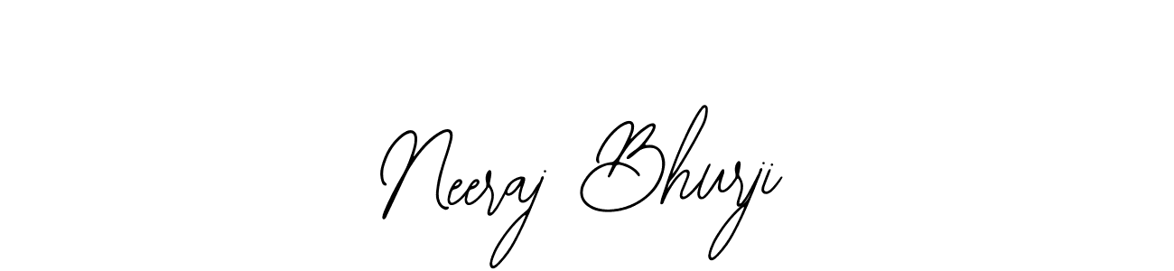 Use a signature maker to create a handwritten signature online. With this signature software, you can design (Bearetta-2O07w) your own signature for name Neeraj Bhurji. Neeraj Bhurji signature style 12 images and pictures png