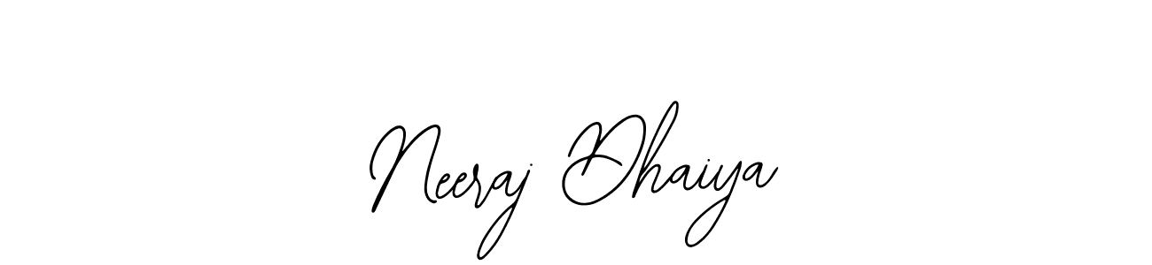 Once you've used our free online signature maker to create your best signature Bearetta-2O07w style, it's time to enjoy all of the benefits that Neeraj Dhaiya name signing documents. Neeraj Dhaiya signature style 12 images and pictures png