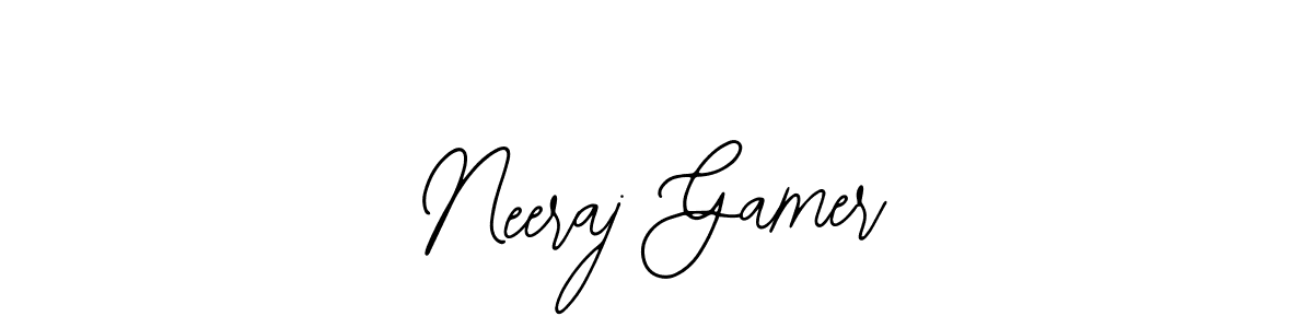 The best way (Bearetta-2O07w) to make a short signature is to pick only two or three words in your name. The name Neeraj Gamer include a total of six letters. For converting this name. Neeraj Gamer signature style 12 images and pictures png