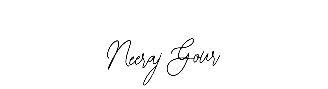 Design your own signature with our free online signature maker. With this signature software, you can create a handwritten (Bearetta-2O07w) signature for name Neeraj Gour. Neeraj Gour signature style 12 images and pictures png