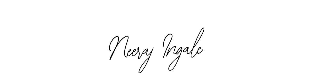 Also You can easily find your signature by using the search form. We will create Neeraj Ingale name handwritten signature images for you free of cost using Bearetta-2O07w sign style. Neeraj Ingale signature style 12 images and pictures png