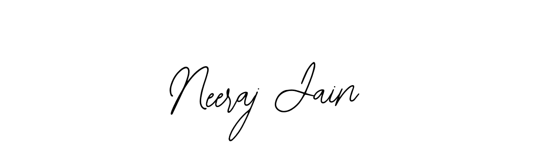 Use a signature maker to create a handwritten signature online. With this signature software, you can design (Bearetta-2O07w) your own signature for name Neeraj Jain. Neeraj Jain signature style 12 images and pictures png