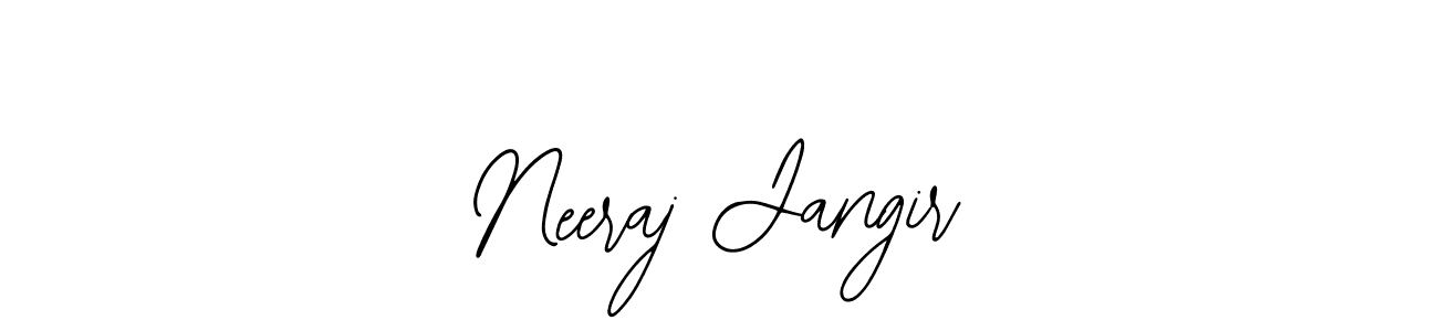 Make a beautiful signature design for name Neeraj Jangir. With this signature (Bearetta-2O07w) style, you can create a handwritten signature for free. Neeraj Jangir signature style 12 images and pictures png