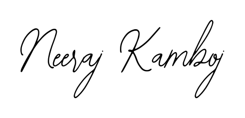 Enhance your business communications with Neeraj Kamboj signature in Bearetta-2O07w lettering. Clean, modern, and universally compatible. Neeraj Kamboj signature style 12 images and pictures png