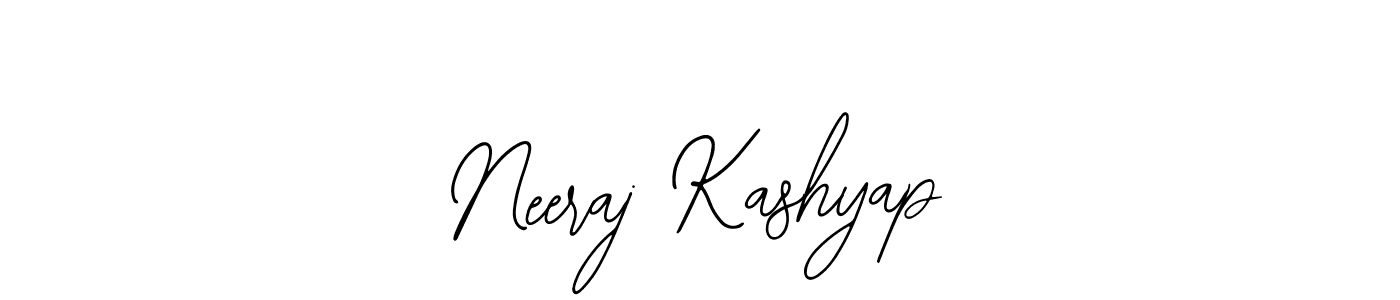 Also we have Neeraj Kashyap name is the best signature style. Create professional handwritten signature collection using Bearetta-2O07w autograph style. Neeraj Kashyap signature style 12 images and pictures png