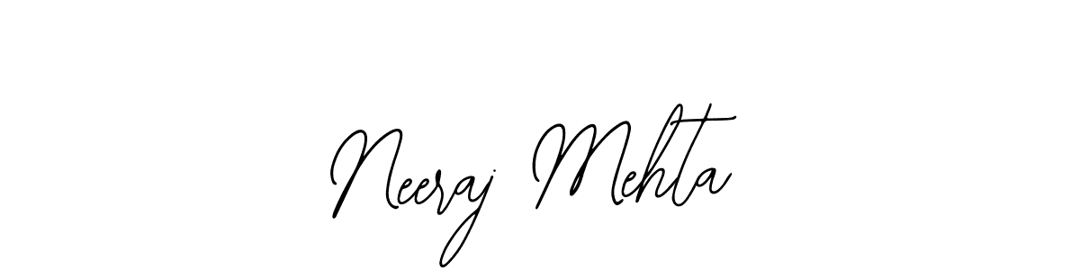 How to make Neeraj Mehta signature? Bearetta-2O07w is a professional autograph style. Create handwritten signature for Neeraj Mehta name. Neeraj Mehta signature style 12 images and pictures png