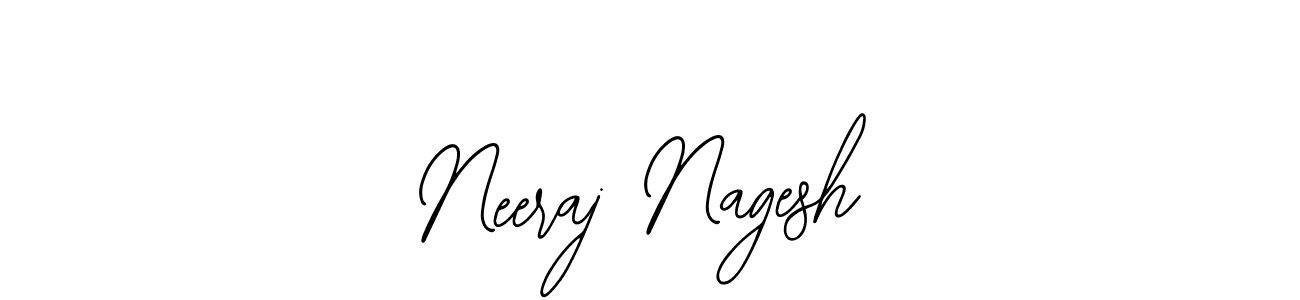 Bearetta-2O07w is a professional signature style that is perfect for those who want to add a touch of class to their signature. It is also a great choice for those who want to make their signature more unique. Get Neeraj Nagesh name to fancy signature for free. Neeraj Nagesh signature style 12 images and pictures png