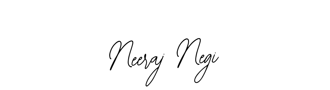 Bearetta-2O07w is a professional signature style that is perfect for those who want to add a touch of class to their signature. It is also a great choice for those who want to make their signature more unique. Get Neeraj Negi name to fancy signature for free. Neeraj Negi signature style 12 images and pictures png