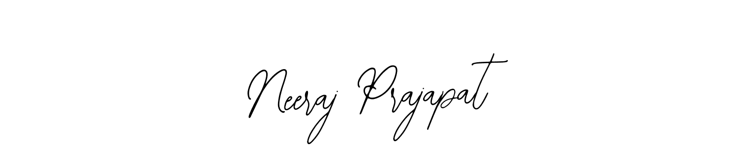 How to Draw Neeraj Prajapat signature style? Bearetta-2O07w is a latest design signature styles for name Neeraj Prajapat. Neeraj Prajapat signature style 12 images and pictures png