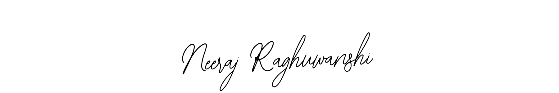 Design your own signature with our free online signature maker. With this signature software, you can create a handwritten (Bearetta-2O07w) signature for name Neeraj Raghuwanshi. Neeraj Raghuwanshi signature style 12 images and pictures png