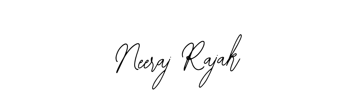 You should practise on your own different ways (Bearetta-2O07w) to write your name (Neeraj Rajak) in signature. don't let someone else do it for you. Neeraj Rajak signature style 12 images and pictures png