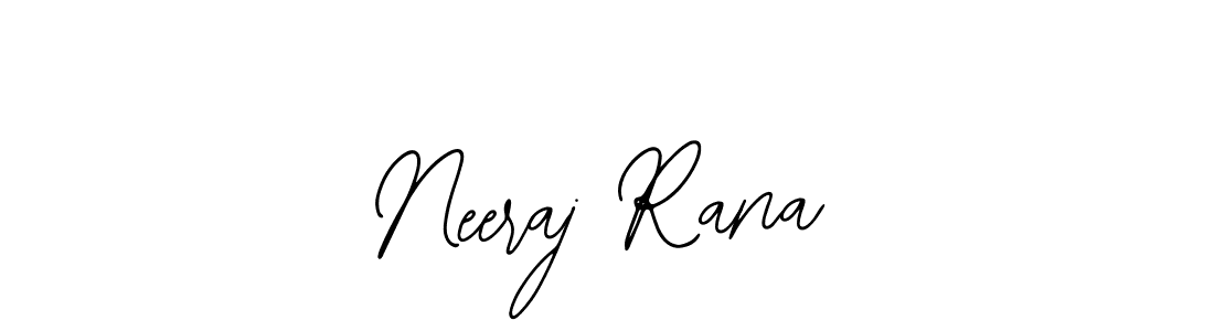 Make a beautiful signature design for name Neeraj Rana. With this signature (Bearetta-2O07w) style, you can create a handwritten signature for free. Neeraj Rana signature style 12 images and pictures png