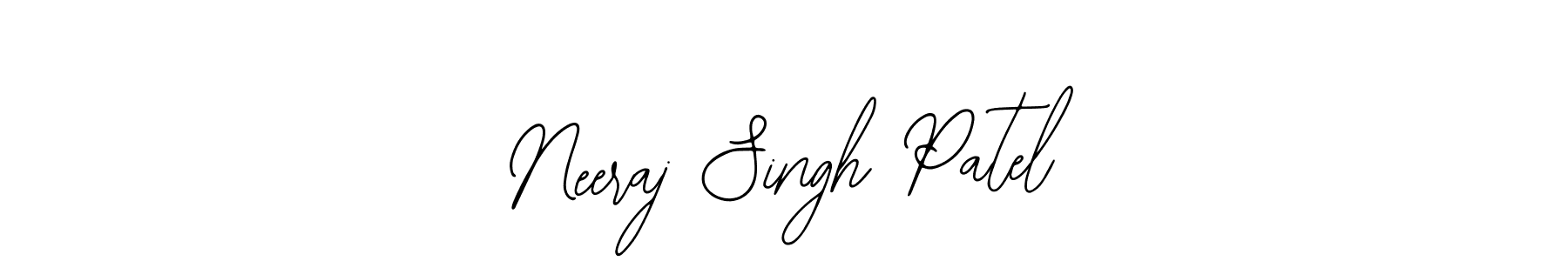 Use a signature maker to create a handwritten signature online. With this signature software, you can design (Bearetta-2O07w) your own signature for name Neeraj Singh Patel. Neeraj Singh Patel signature style 12 images and pictures png