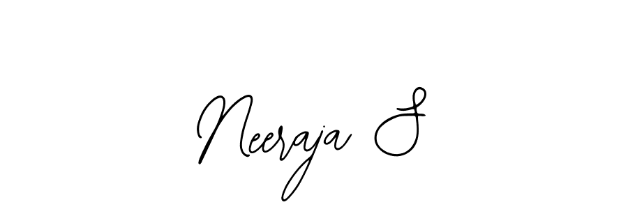 How to make Neeraja S signature? Bearetta-2O07w is a professional autograph style. Create handwritten signature for Neeraja S name. Neeraja S signature style 12 images and pictures png