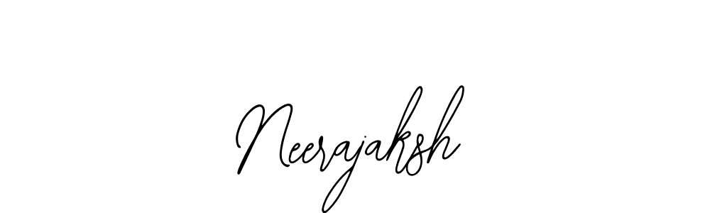 Make a beautiful signature design for name Neerajaksh. Use this online signature maker to create a handwritten signature for free. Neerajaksh signature style 12 images and pictures png