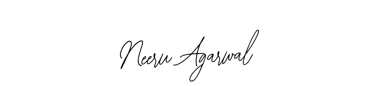 if you are searching for the best signature style for your name Neeru Agarwal. so please give up your signature search. here we have designed multiple signature styles  using Bearetta-2O07w. Neeru Agarwal signature style 12 images and pictures png