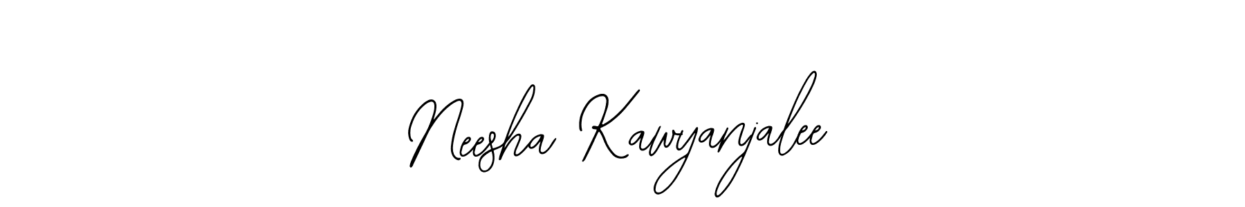 Design your own signature with our free online signature maker. With this signature software, you can create a handwritten (Bearetta-2O07w) signature for name Neesha Kawyanjalee. Neesha Kawyanjalee signature style 12 images and pictures png