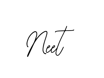 The best way (Bearetta-2O07w) to make a short signature is to pick only two or three words in your name. The name Neet include a total of six letters. For converting this name. Neet signature style 12 images and pictures png