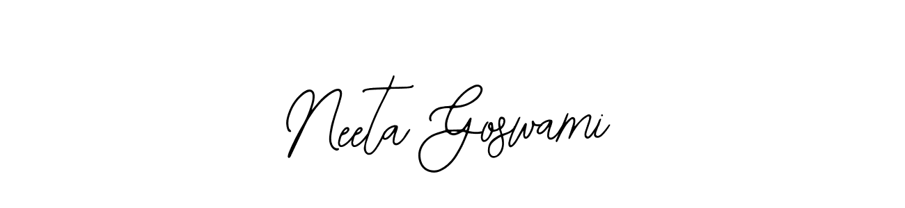 Also we have Neeta Goswami name is the best signature style. Create professional handwritten signature collection using Bearetta-2O07w autograph style. Neeta Goswami signature style 12 images and pictures png