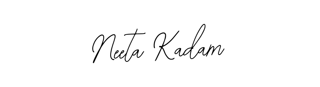 if you are searching for the best signature style for your name Neeta Kadam. so please give up your signature search. here we have designed multiple signature styles  using Bearetta-2O07w. Neeta Kadam signature style 12 images and pictures png