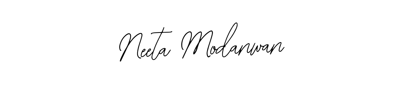 Make a short Neeta Modanwan signature style. Manage your documents anywhere anytime using Bearetta-2O07w. Create and add eSignatures, submit forms, share and send files easily. Neeta Modanwan signature style 12 images and pictures png