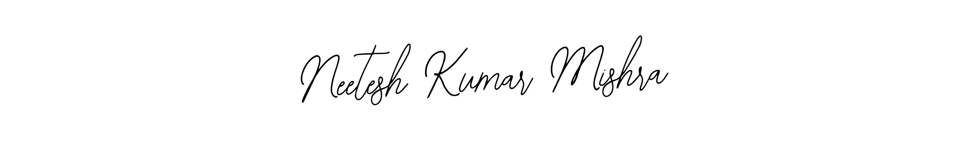 Use a signature maker to create a handwritten signature online. With this signature software, you can design (Bearetta-2O07w) your own signature for name Neetesh Kumar Mishra. Neetesh Kumar Mishra signature style 12 images and pictures png